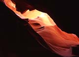 Window of light at Upper Antelope Canyon - Page, Arizona