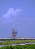 Launch Pad 39A in Kennedy Space Center, Florida
